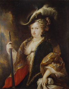 Maria Luisa Gabriela of Savoy, Huntress by Miguel Jacinto Meléndez